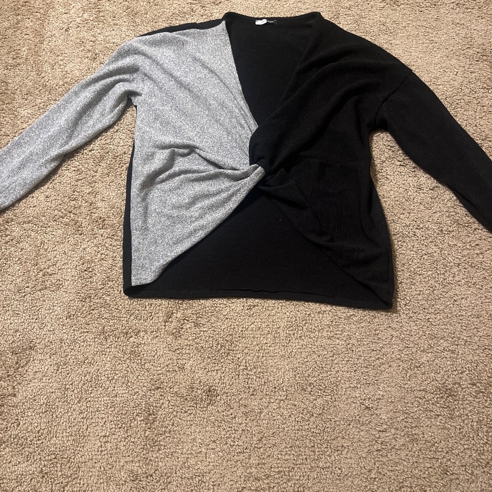 Half sweater shirt